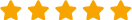 5 Star rating icons